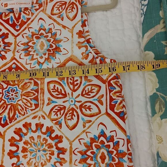 Jude Connally Sleeveless Mini Day Dress Size XS Summer Beach Wedding Resort - Picture 10 of 11